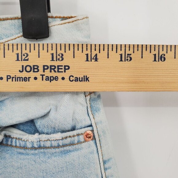 Comune Memphis Revival Jeans Distressed High Rise Button Fly Womens 27 NWOT - Picture 13 of 15